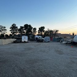 $50 Outdoor Storage Enclosed Cargo Flatbed Trailer Boat Parking Spaces

3 Acres

Gated With Lockbox

24-7 Access

Double wide Gate Lots of Room