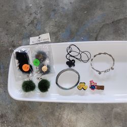 Earring ,Necklace,bracelet ,Cute Hair Stuff