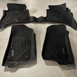 2022 Jeep Wrangler 4XE Lasfit Weather Mats