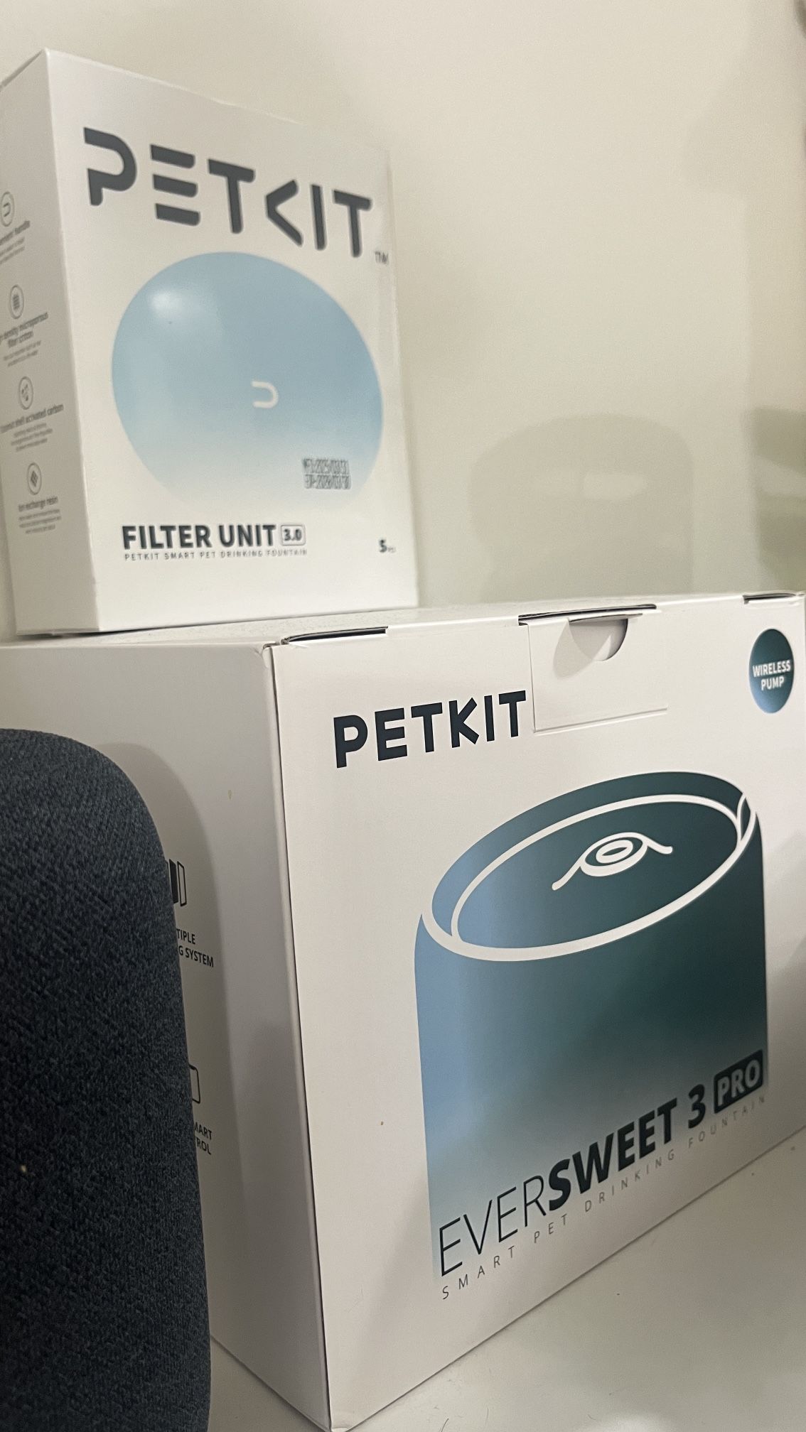 PETKIT Eversweet 3 Pro Cat Water Fountain+5 New Filters