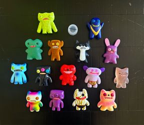 Fuggler set of 15 collectibles