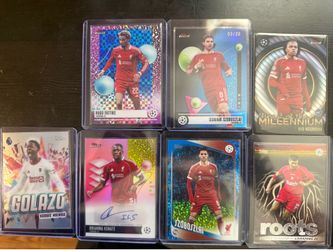 Liverpool set topps finest chrome
