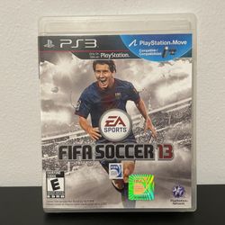 FIFA Soccer 13 PS3 PlayStation 3 CIB Messi EA Sports Sony Video Game