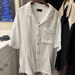  Brand New Zara Mens Button Up XL