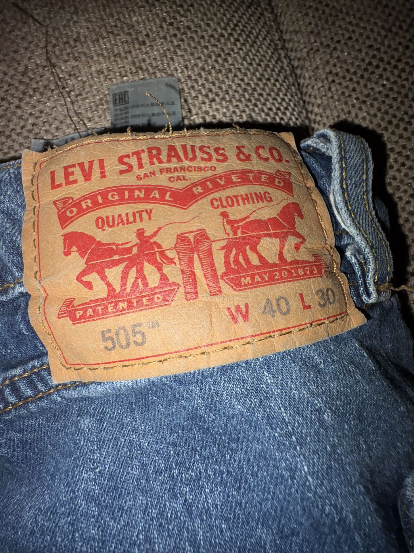 Levi 505’s 
