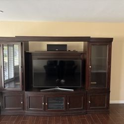 Wooden Entertainment Center
