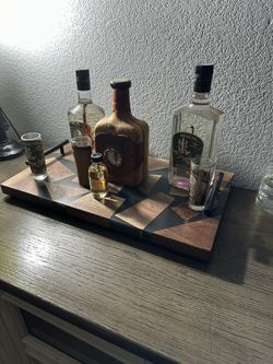 Epoxy Resin Walnut Board HandMade