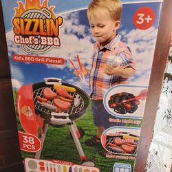 Kids Bbq Grill Set