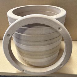 (4) 6.5 Speaker Spacer For Deaf Bonce 3/14 Mdf Pair