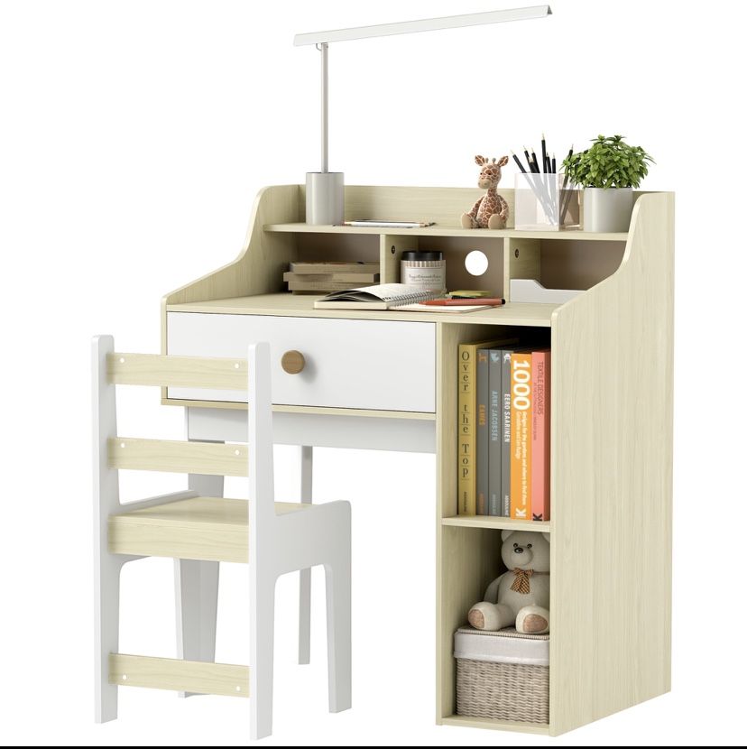 Kids Desk and Chair Set