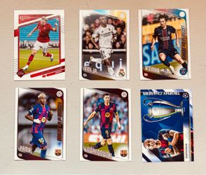 Collectable  Soccer Cards