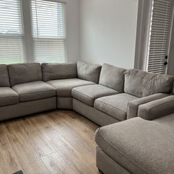 Grey Sectional Couch 