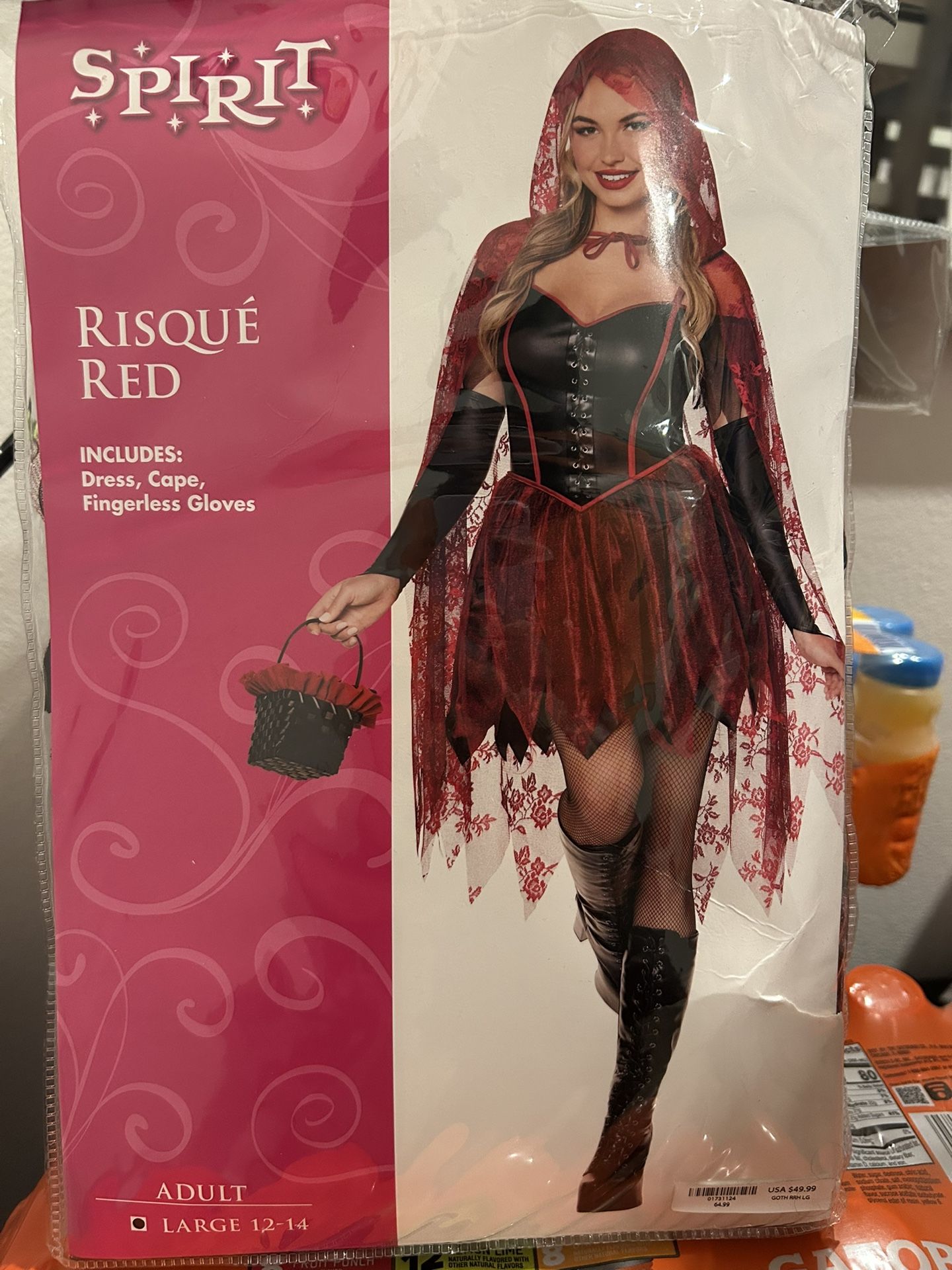 Risqué Red Costume