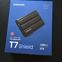 Samsung T7 Shield SSD 2TB SEALED