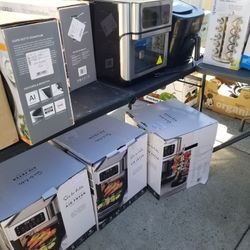 Pyrex glass Microwaves Counter Top Oven air Fryers Pans cookware electric kettles