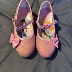 Girls Pink Princess Heels - Size 12