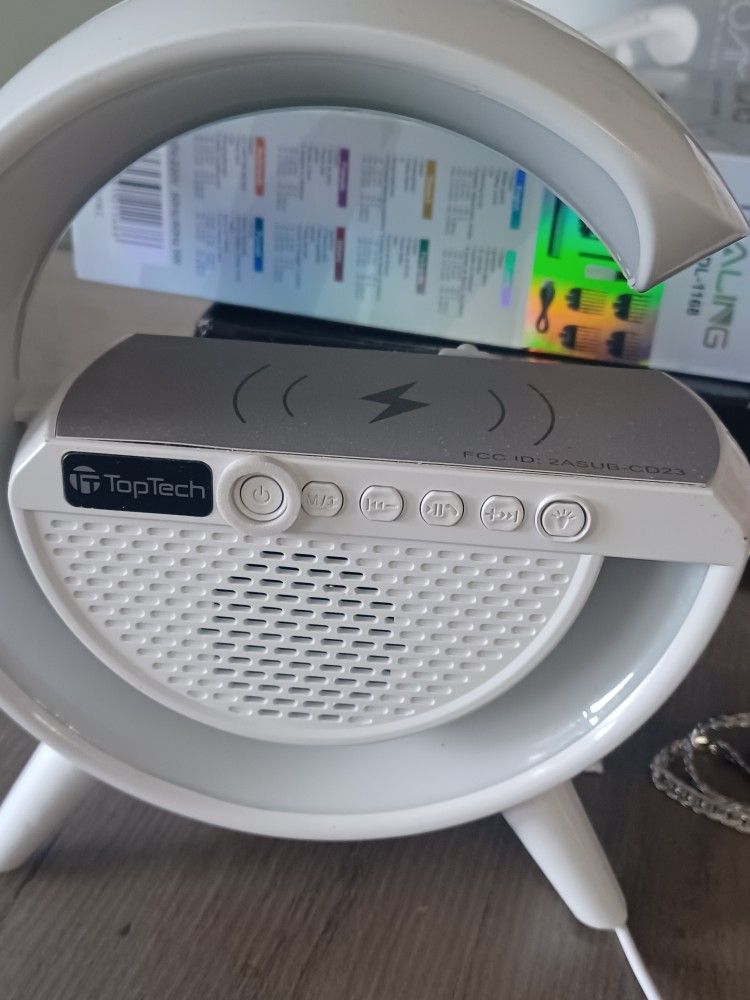 Charger Slash Disco Light Slash Bluetooth