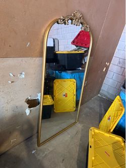 Large floor mirror