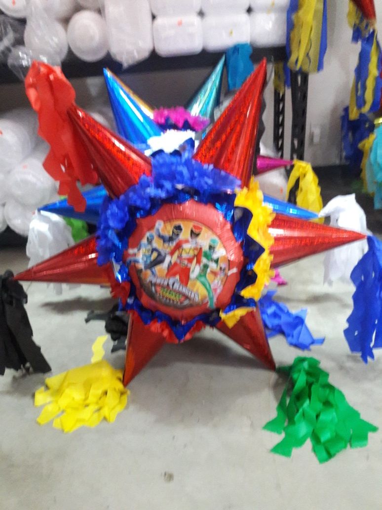 power rangers piñata