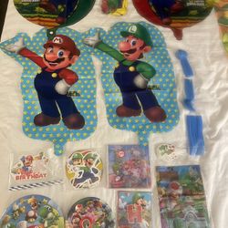 SUPER MARIO PARTY SUPPLIES 