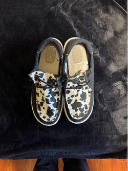 Cow Print HeyDudes