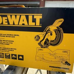 12” DEWALT Double-Bevel Compound Miter Saw