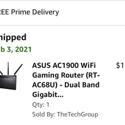 Asus Gaming Router - Perfect Condition