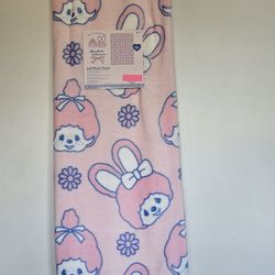 🌸 Monchhichi Throw Blanket 🌸