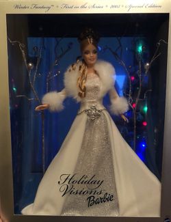 Collectible Holliday vision Barbie 2003