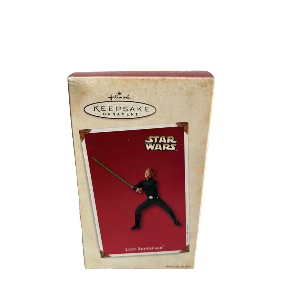 Hallmark Keepsake Ornament Luke Skywalker Star Wars Jedi Knight 2002 Christmas