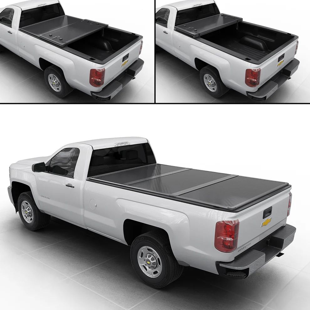 Silverado/Sierra 8Ft Bed Cover Hard Top Trifold