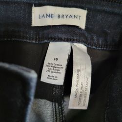 Lane BRYANT BLUE JEANS 16 STRETCH  IN EXCELLENT SHAPE 