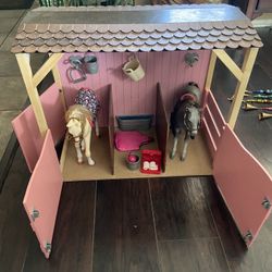I Large Wood Stable Generation Dolls