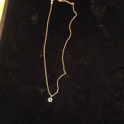 Gorjana Star Of David Pendant 14k Necklace And Pendant 18 Inches 