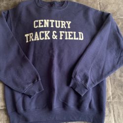 Century Track & Field Thrower Dark Blue Sweatshirt