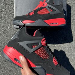 Jordan 4 Retro Red Thunder