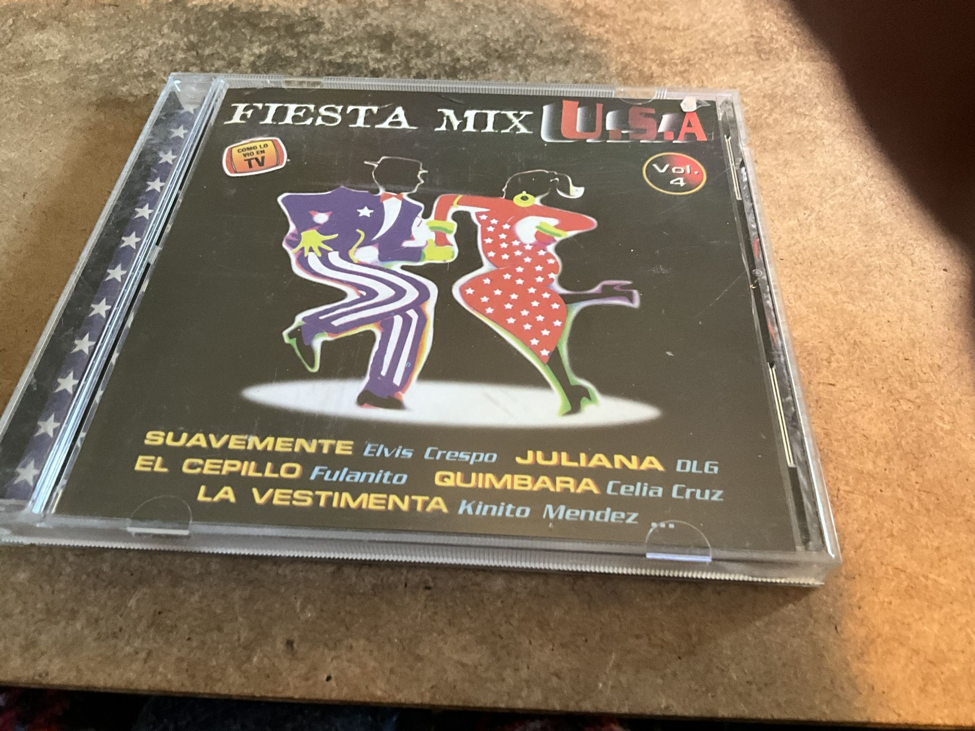 FIESTA MIX USA VOL 4 - CD 1999 - 13 TRACKS -   $3