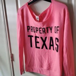 Victoria's Secret Pink Hot Pink Sweatshirt Size S/P 