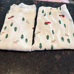 Christmas thermal pajamas, unisex