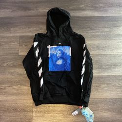 Off white hoodie mona lisa size small