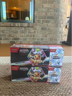 Pokemon Prismatic Evolutions 2-Pack Bundle