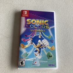 Nintendo Switch Sonic Colors Ultimate Game 