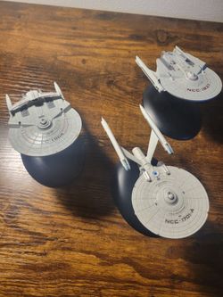 Eaglemoss Startrek Ships Die-cast Models For Desk