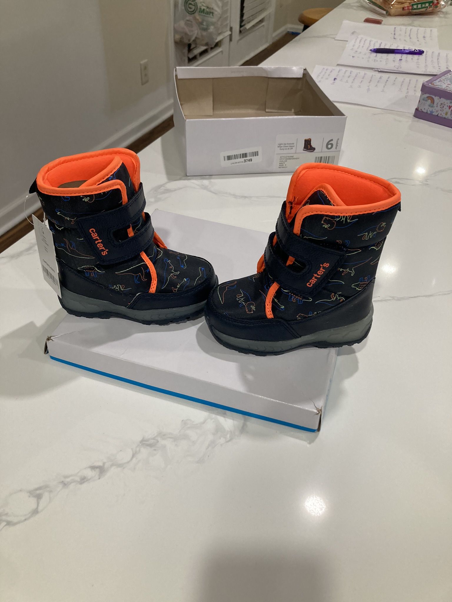 Carter Toddler Boots ..new In Box $10