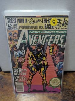 The Avengers #213 Marvel Comic 1981