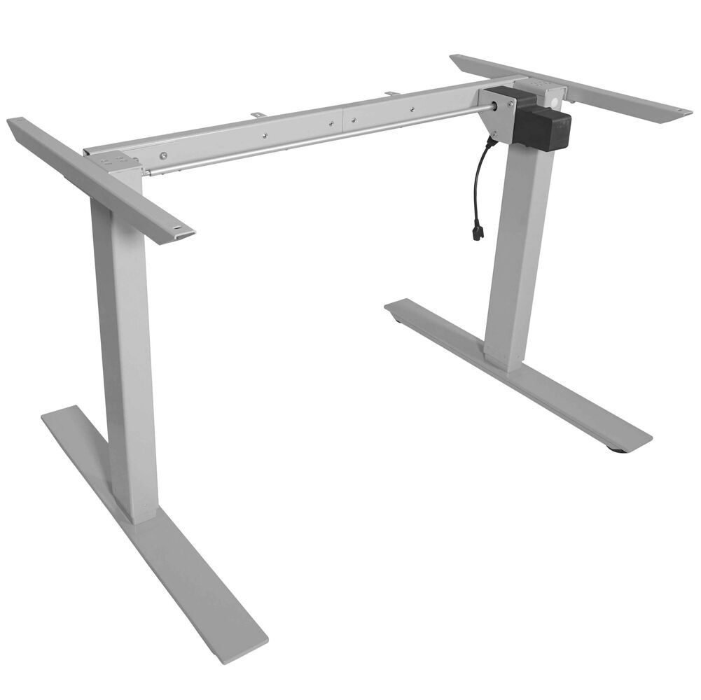 SINGLE MOTOR ELECTRIC ADJUSTABLE HEIGHT SIT STAND DESK