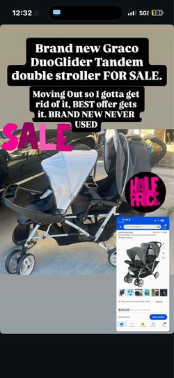 Graco DuoGlider Tandem Double Stroller
