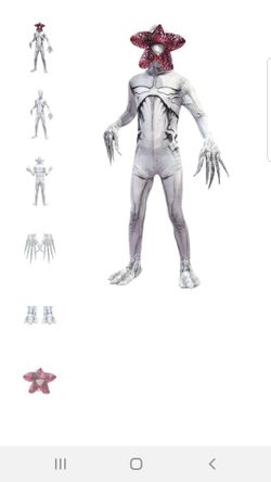 kids demagordon costume from stranger things