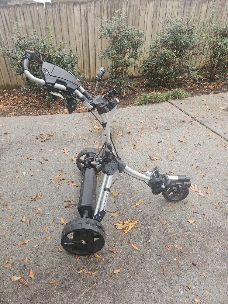Alphard V2 Electric Push Cart+ Clicgear + Sidekick