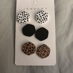 Trio Of Earrings 